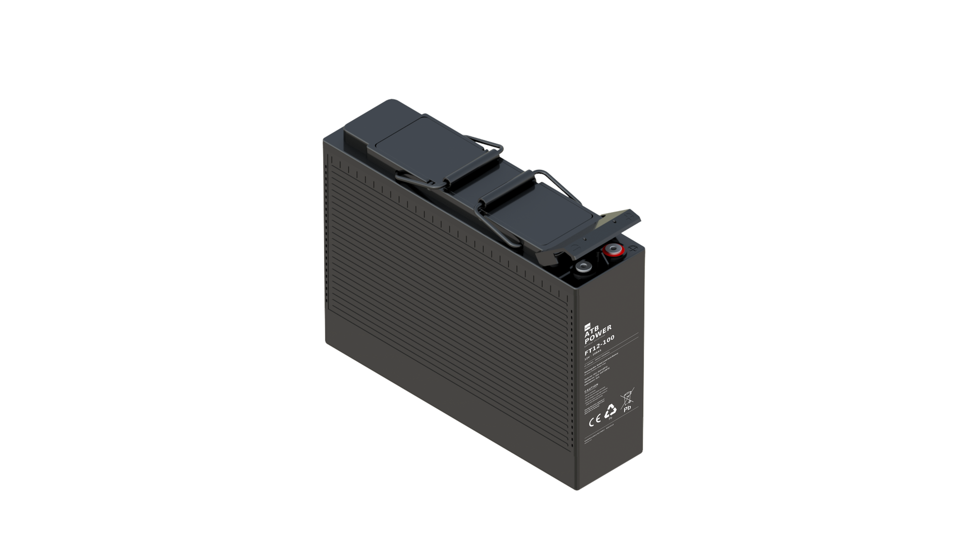 ATB AGM FT12-100 front terminal long-life battery